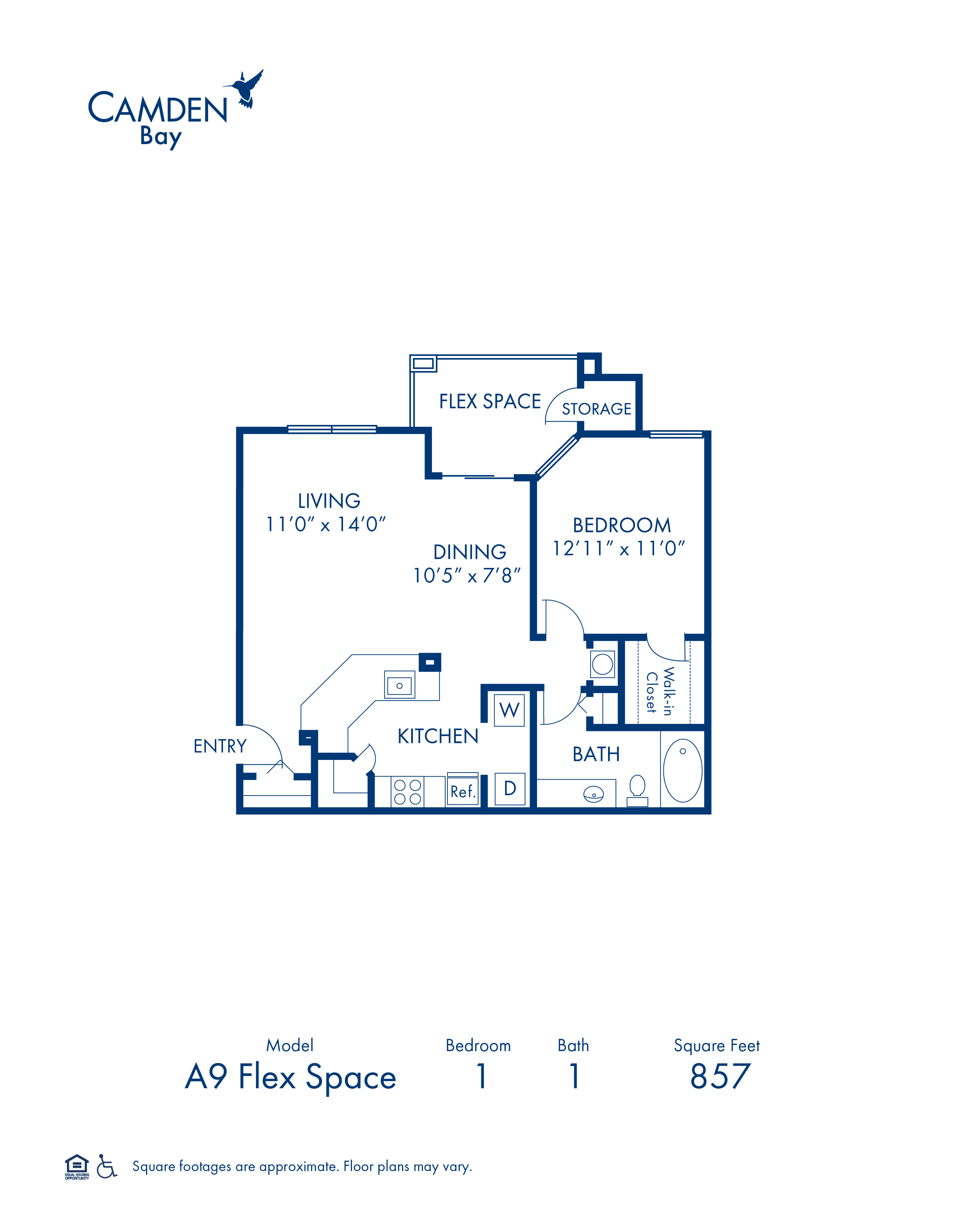 A9 Flex Space floor plan
