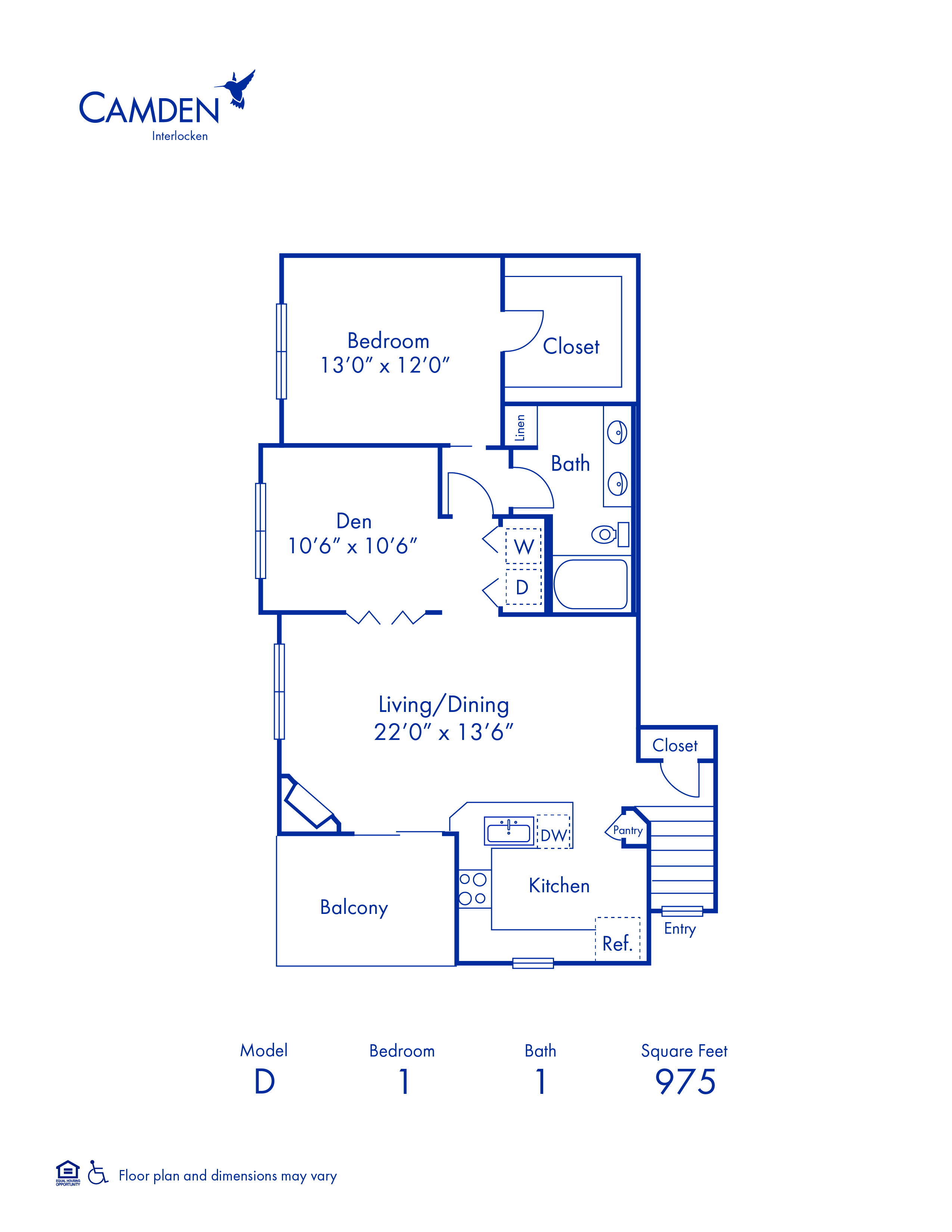 D floor plan