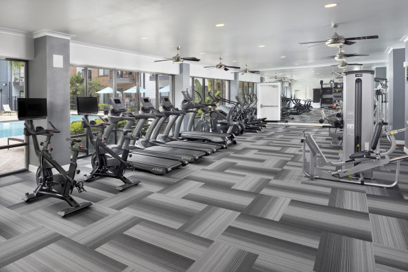 camden orange court apartments orlando fl new fitness center with free weights cardio equipment