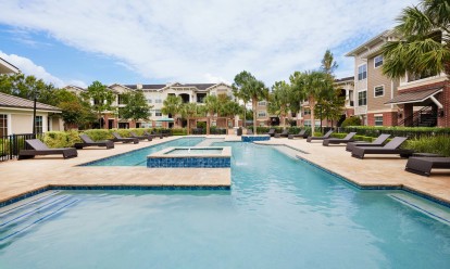 Resort style pool