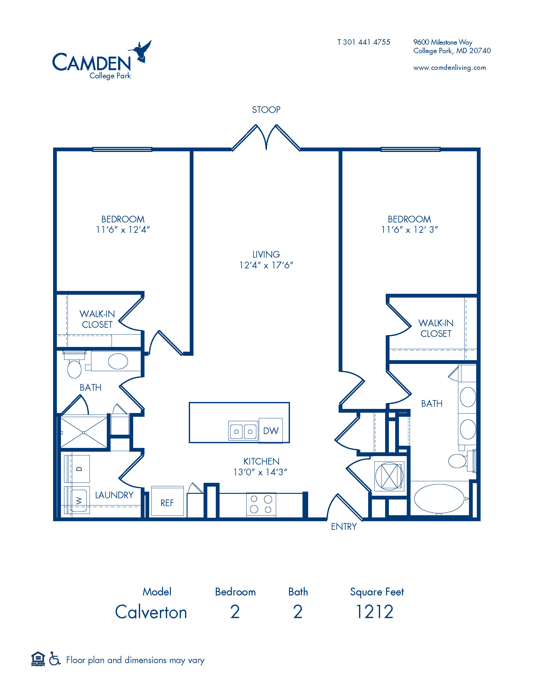 Studio, 1 & 2 Bedroom Apartments in College Park, MD Camden College Park
