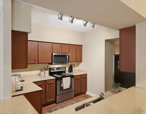Classic finishes kitchen with lots of storage