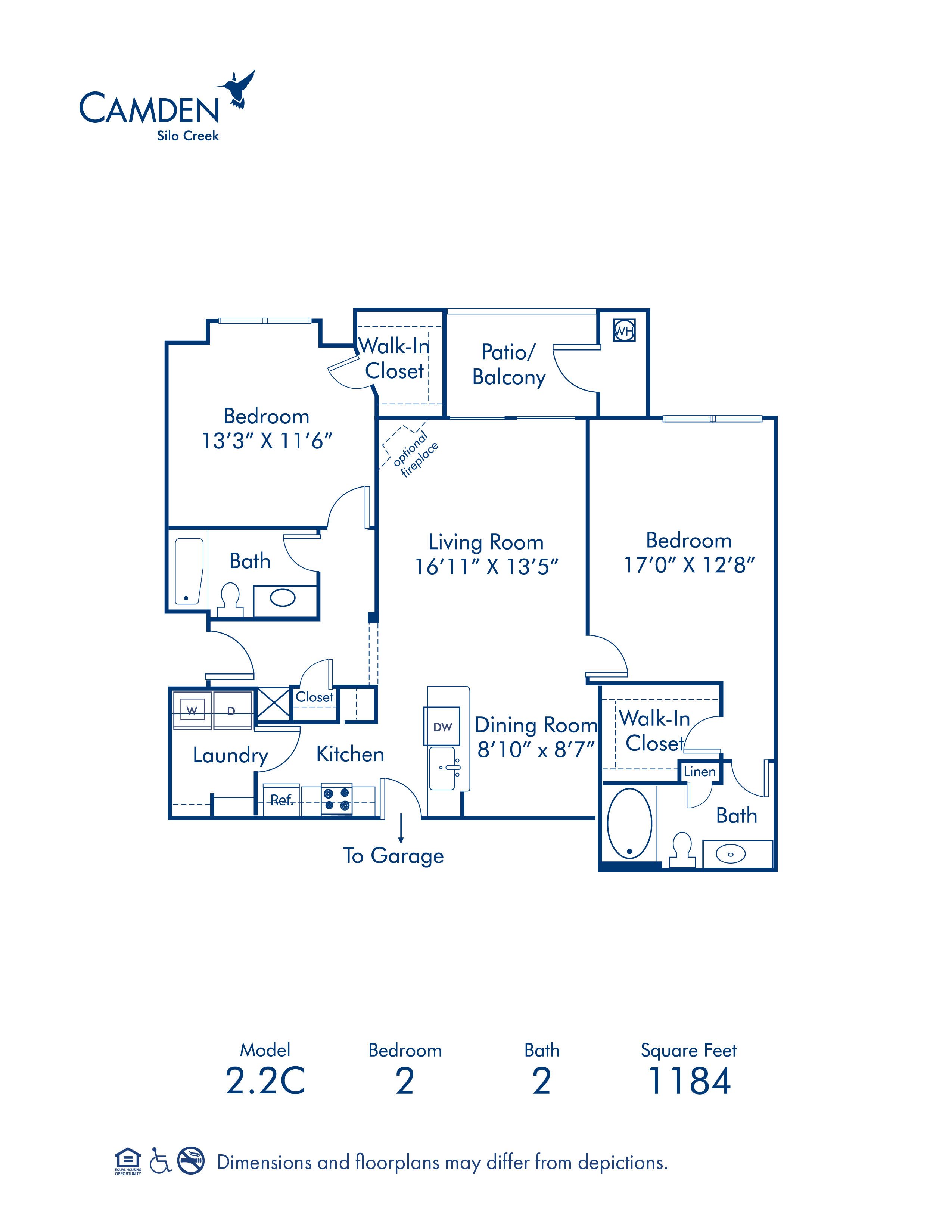 2.2C floor plan