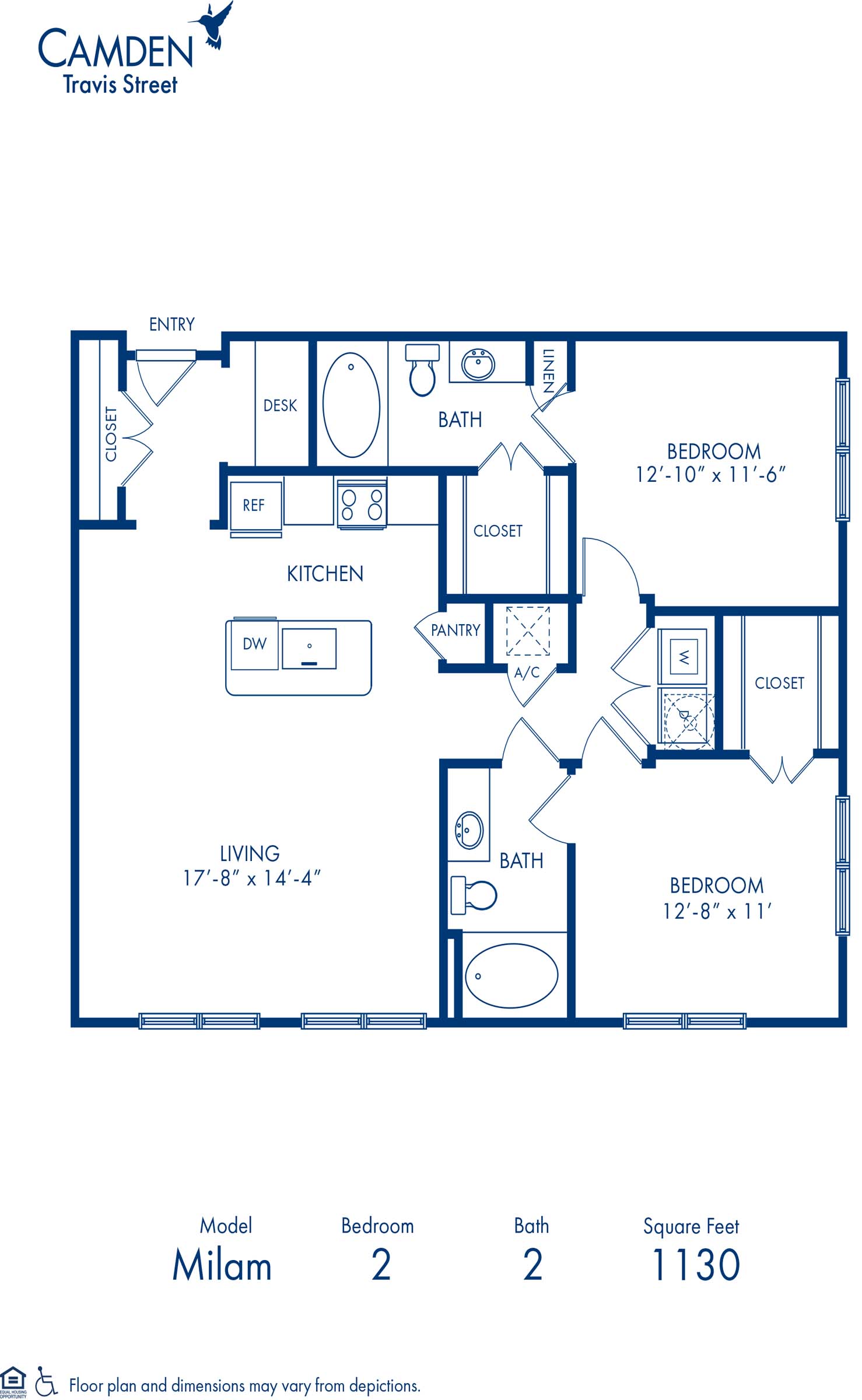 Milam floor plan