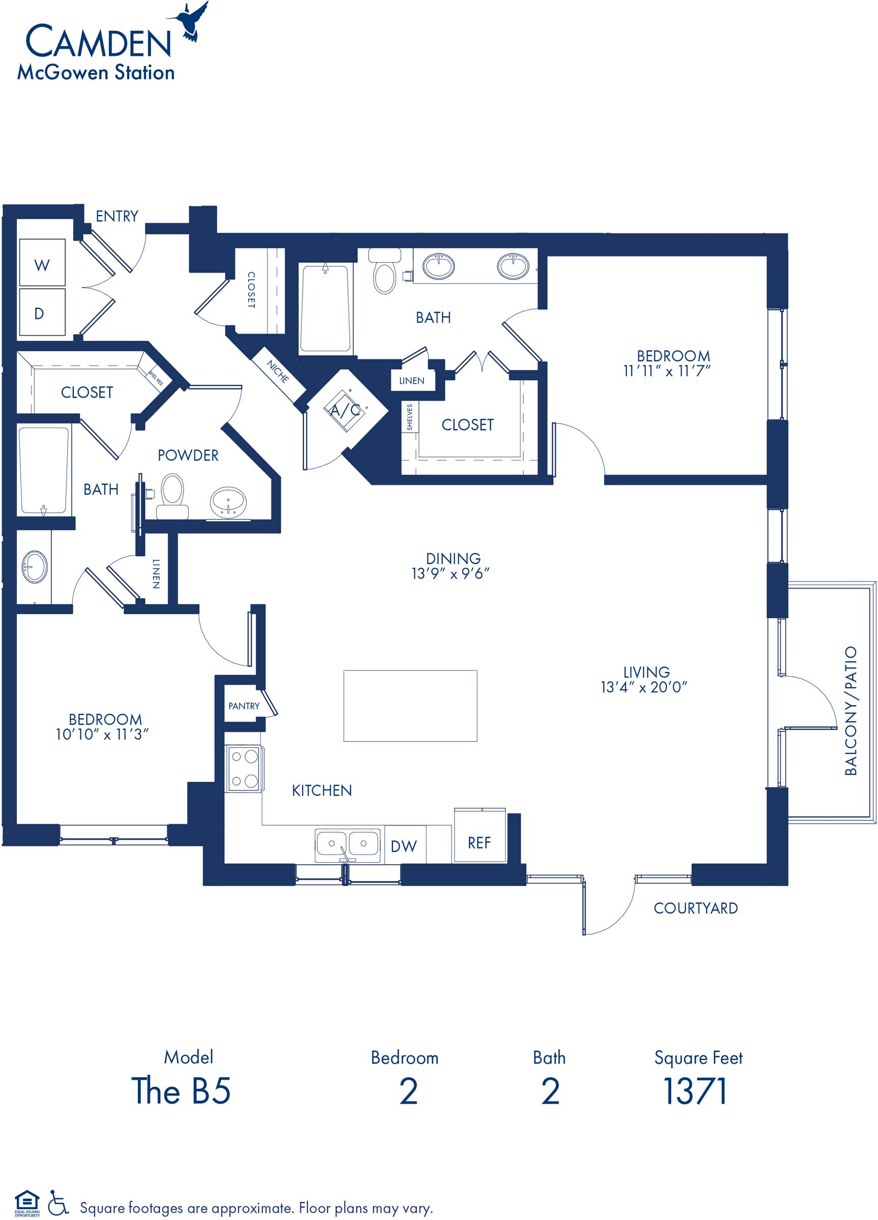 2 Bedroom Apartment – 2727 Travis St #729, Houston, TX 77006