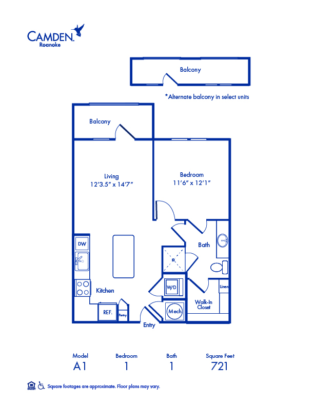 A1 floor plan