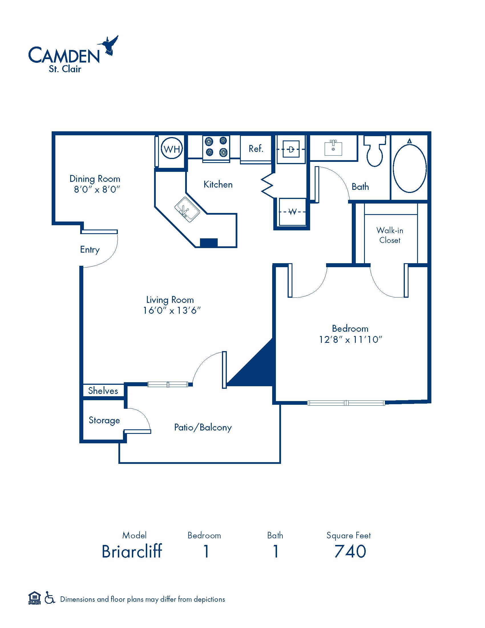 Briarcliff floor plan