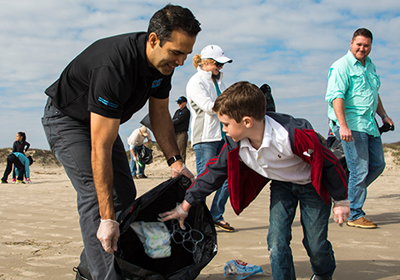 Adopt-A-Beach Volunteers