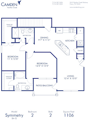 camden-panther-creek-apartments-dallas-texas-floorplan-Symmetry