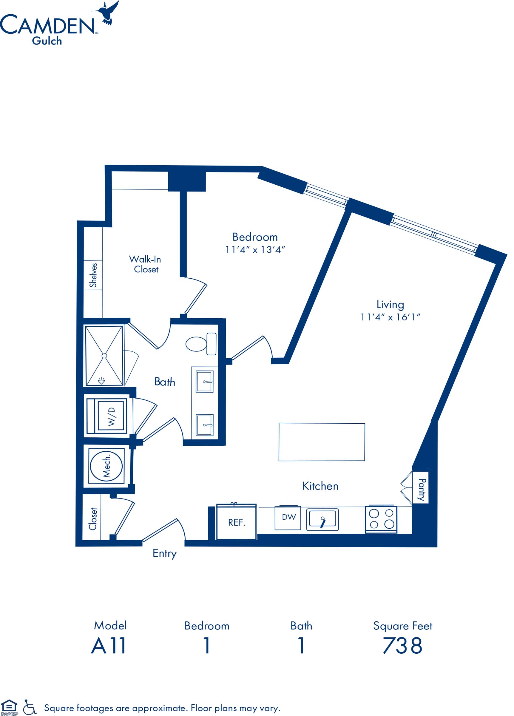 A11 floor plan