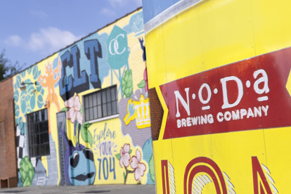 NoDa Brewing Company near Camden NoDa apartments