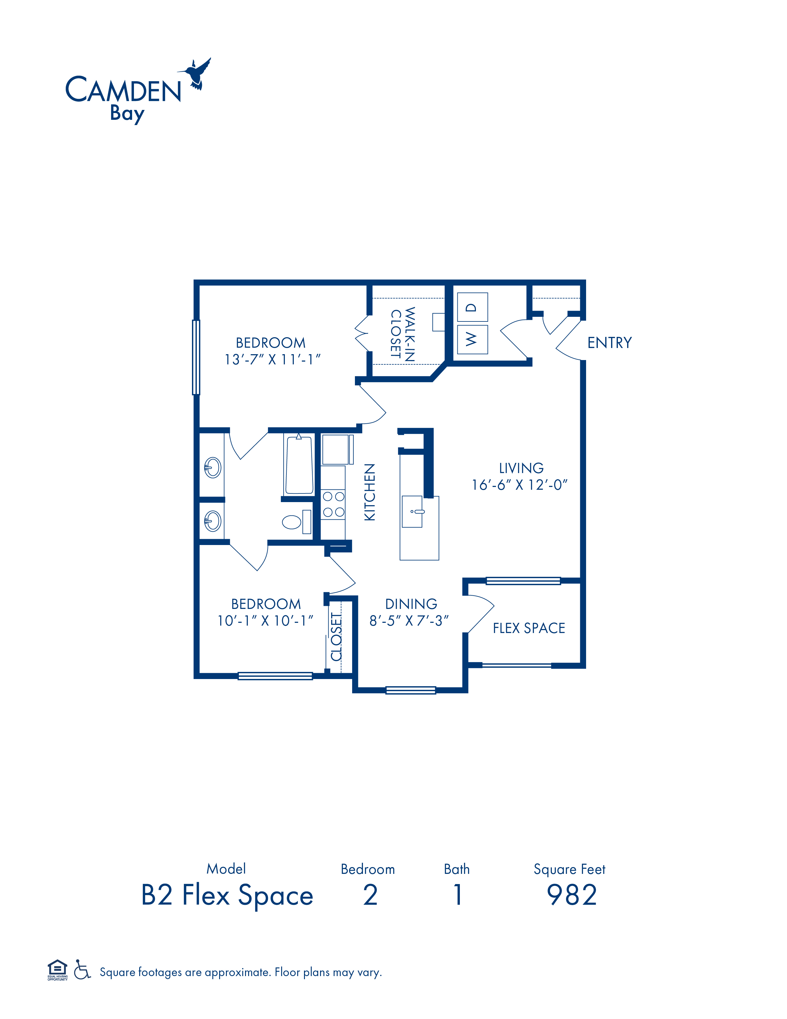 B2 Flex Space floor plan
