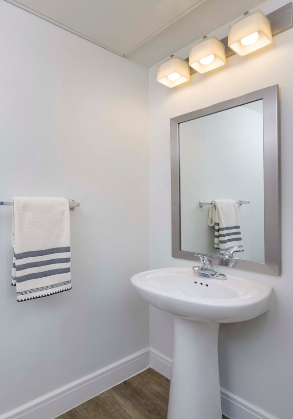 Villas townhome half bath