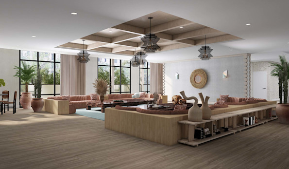 Socialize and enjoy in the Clubhouse at Camden Blakeney apartments in Charlotte, NC.