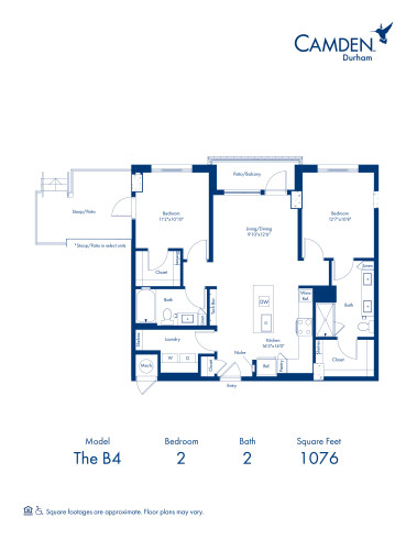 Camden Durham - Floor plans - B4