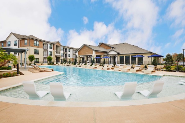 Resort-Style Pool with Sun Loungers