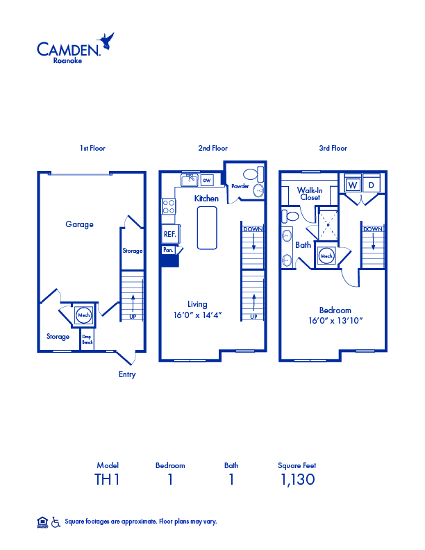 TH1 floor plan