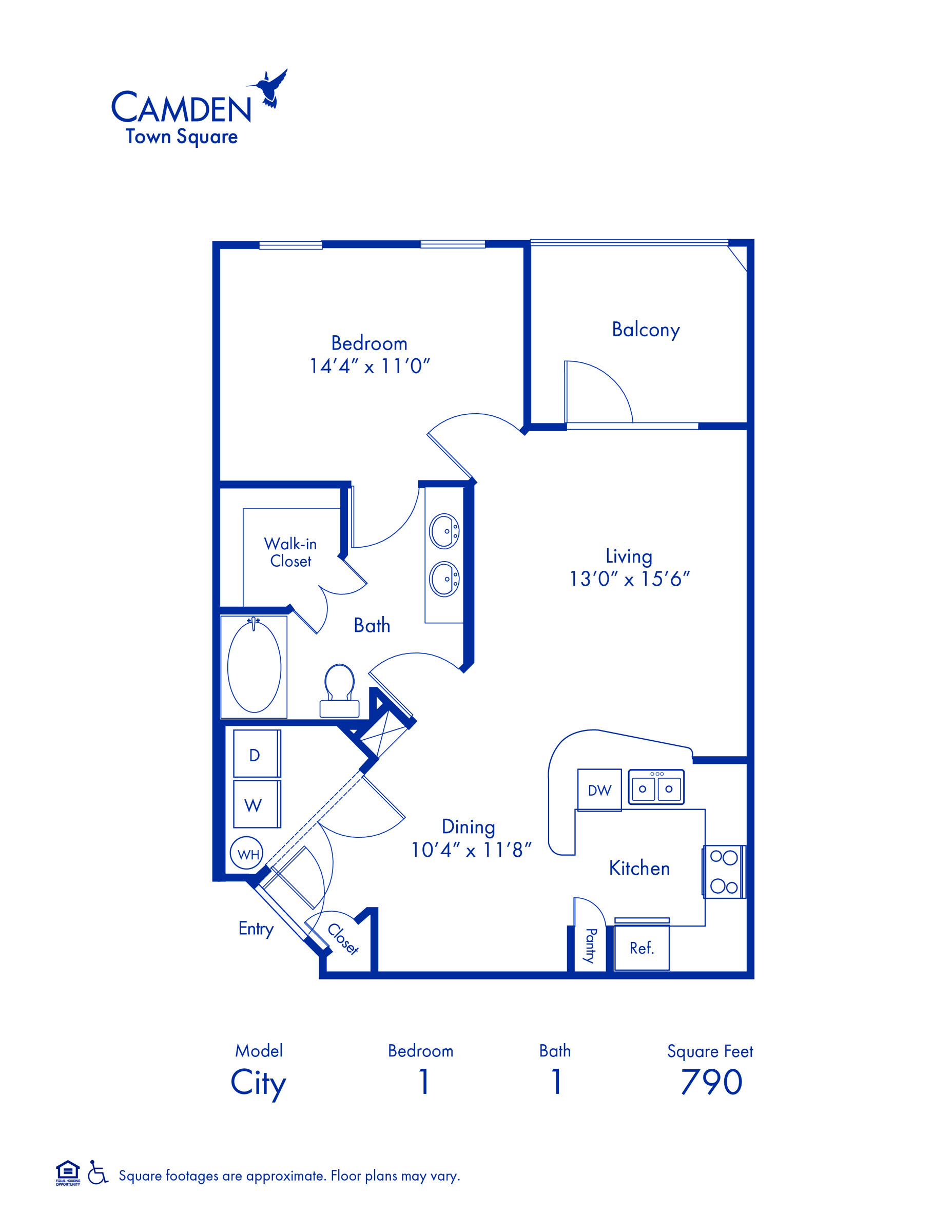 City floor plan
