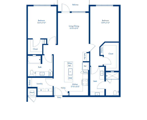 Camden Durham - Floor plans - B15