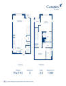 Camden Durham - Floor plans - TH2