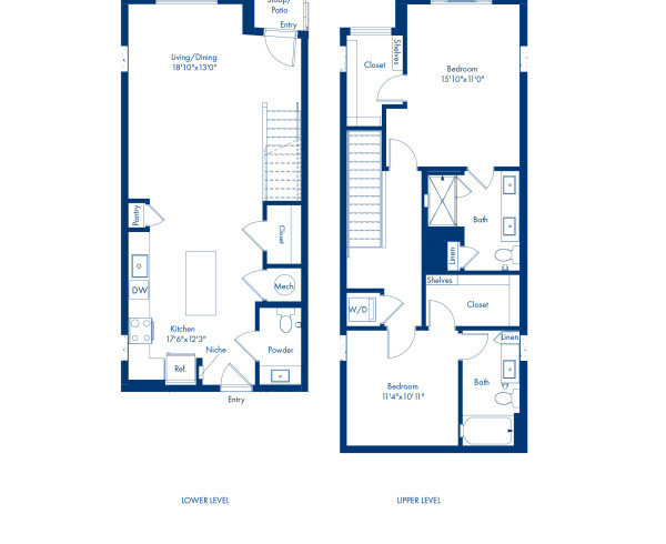 Camden Durham - Floor plans - TH2