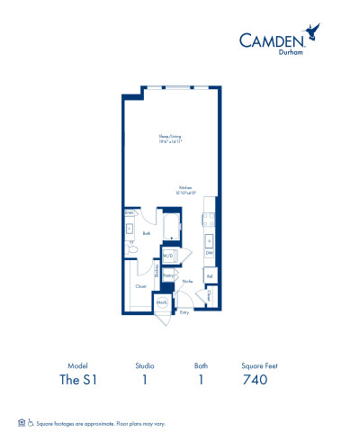 Camden Durham - Floor plans - S1