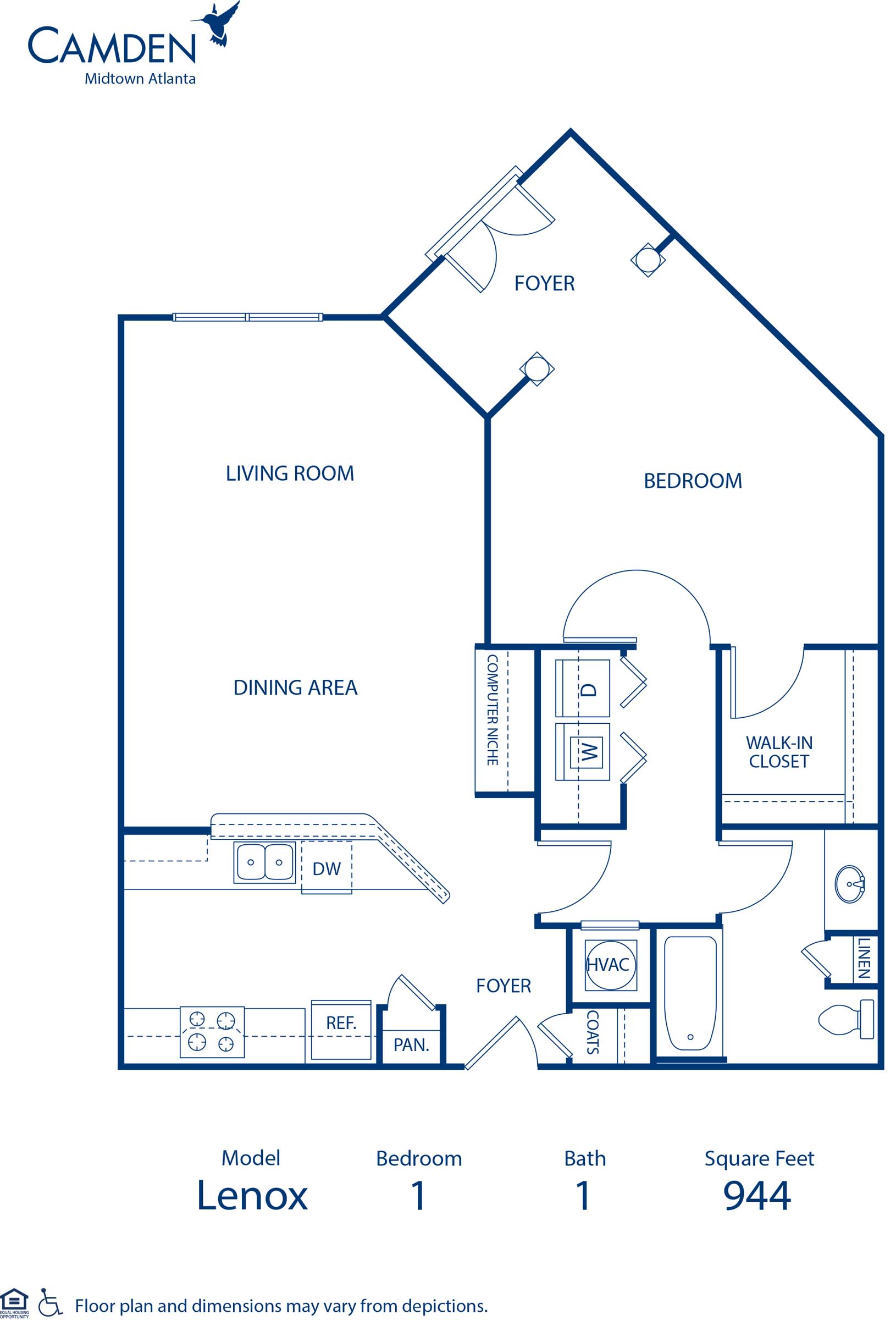 Lenox floor plan