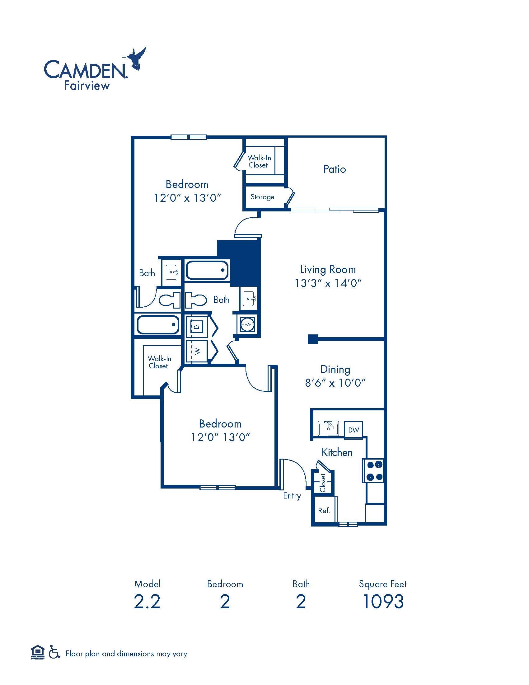 2.2 floor plan