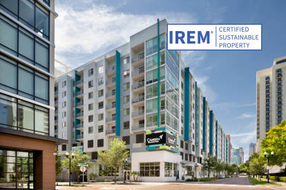 Camden Thornton Park is an IREM Certified Sustainable Property