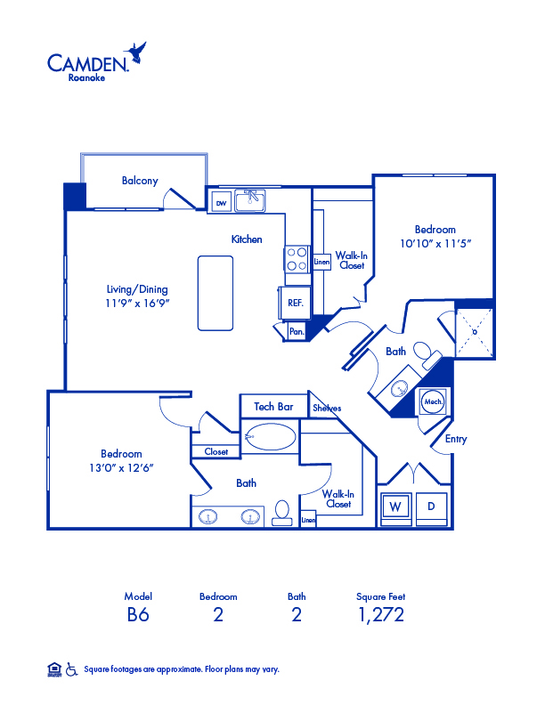 B6 floor plan
