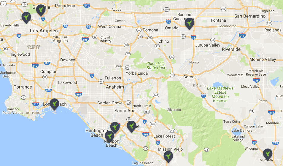 Los Angeles and Orange County apartments 