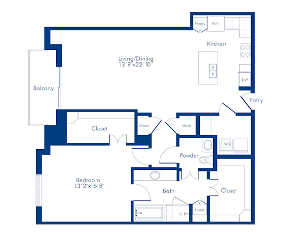 camden-highland-village-apartments-houston-texas-floor-plan-A4-Gallery