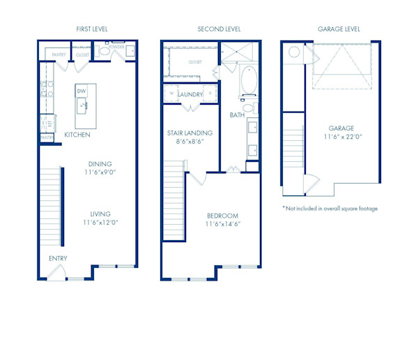 camden-greenville - floor plans - THA2 VILLAS