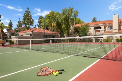 Onsite tennis courts