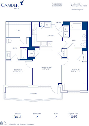 Studio, 1 & 2 Bedroom Apartments in Washington, DC - Camden NoMa