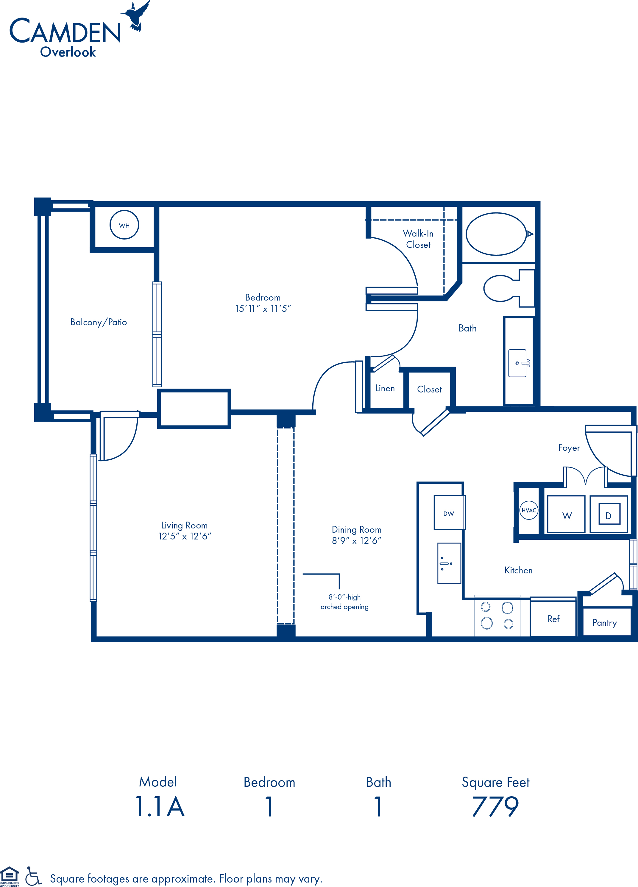 1.1A floor plan