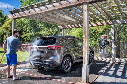 Car Care Center with wash and vacuum at Camden Silo Creek
