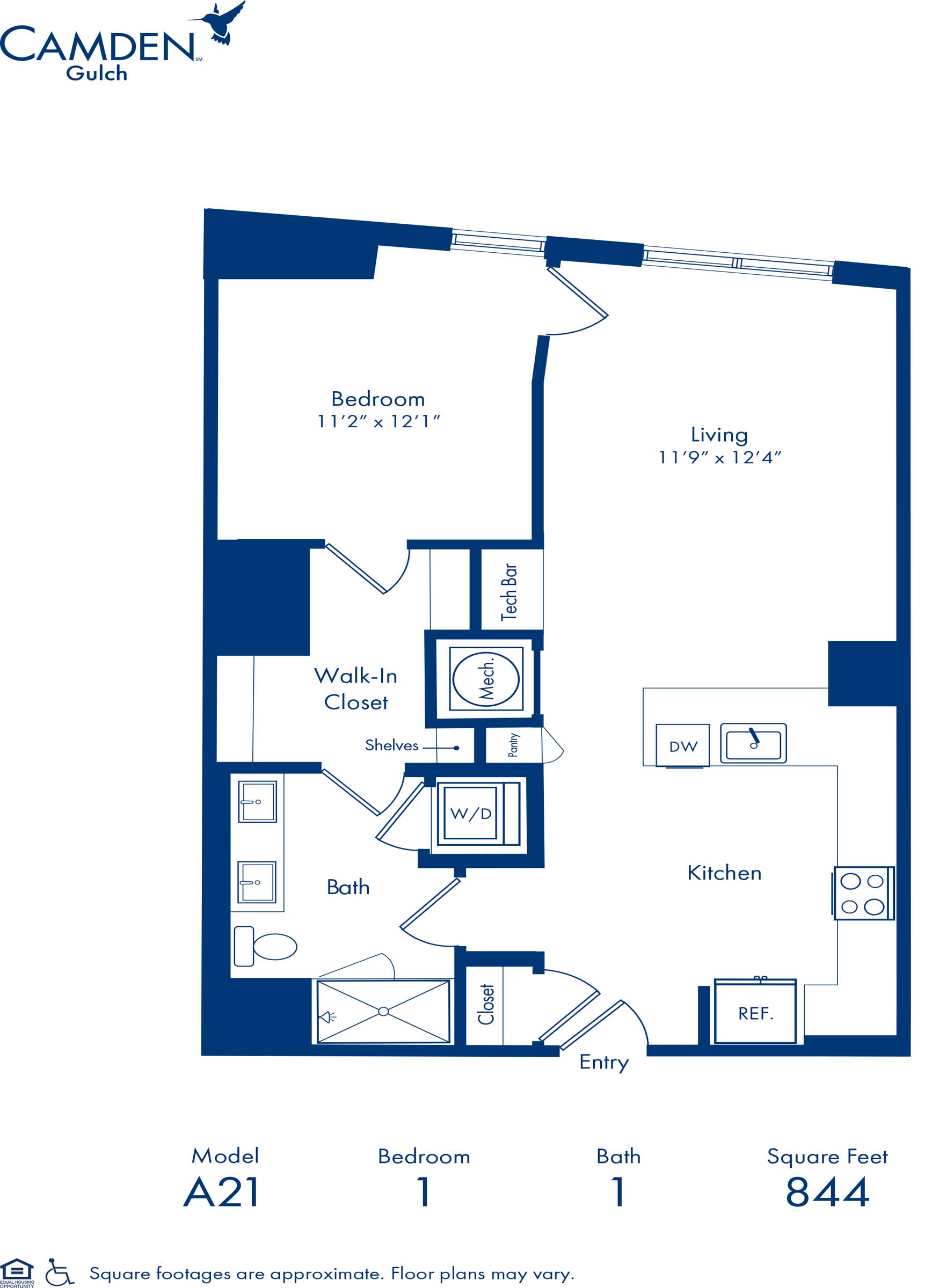 A21 floor plan