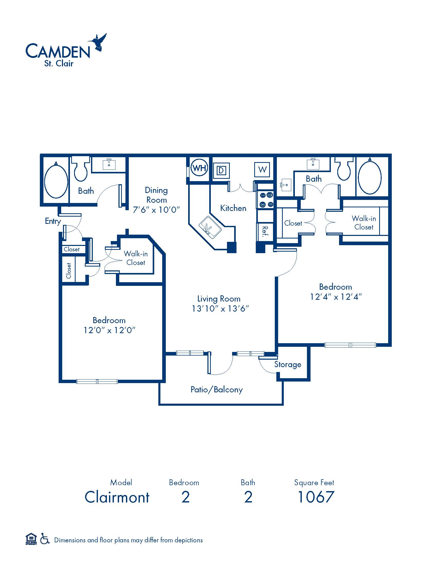 Clairmont floor plan