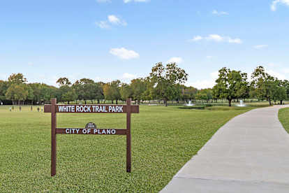 White Rock Trail Park in Plano near Camden Legacy Creek