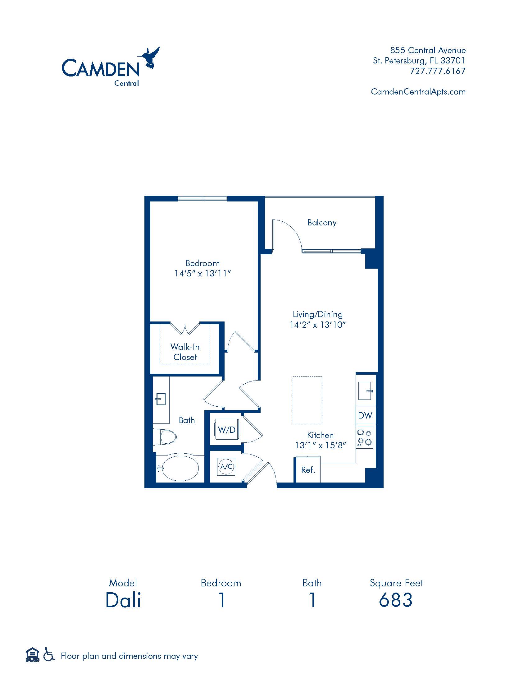 Studio, 1 & 2 Bedroom Apartments in St Petersburg, FL Camden Central