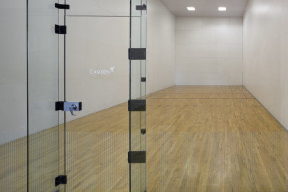 Indoor racquetball and sports court