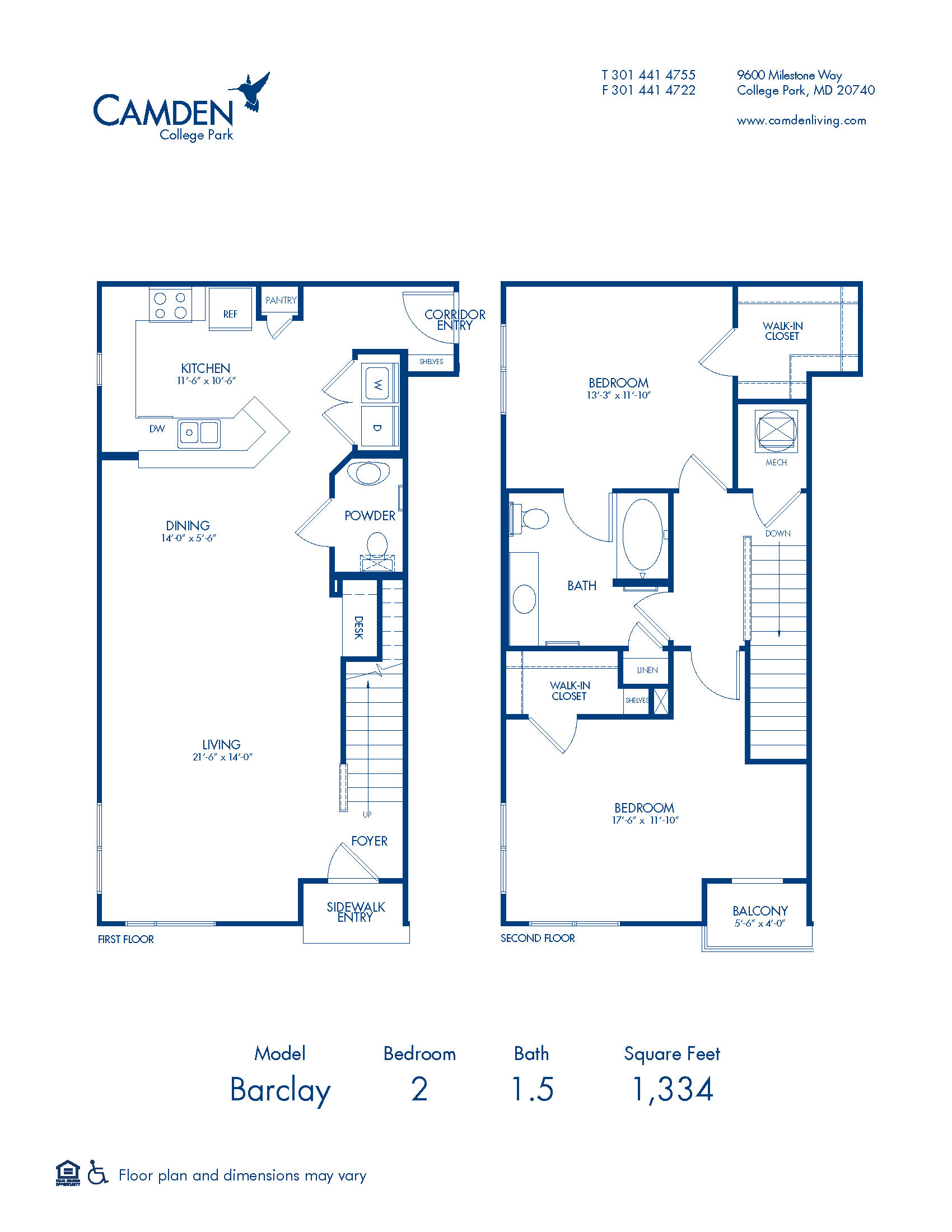 Studio, 1 & 2 Bedroom Apartments in College Park, MD - Camden College Park