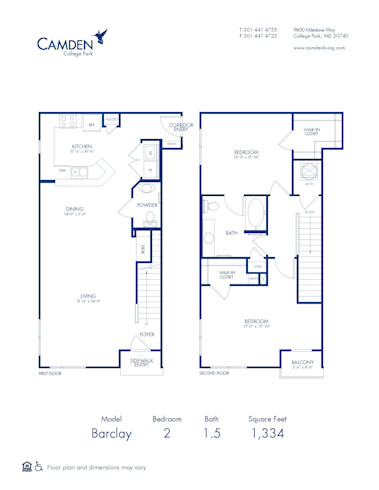 Studio, 1 & 2 Bedroom Apartments in College Park, MD - Camden College Park