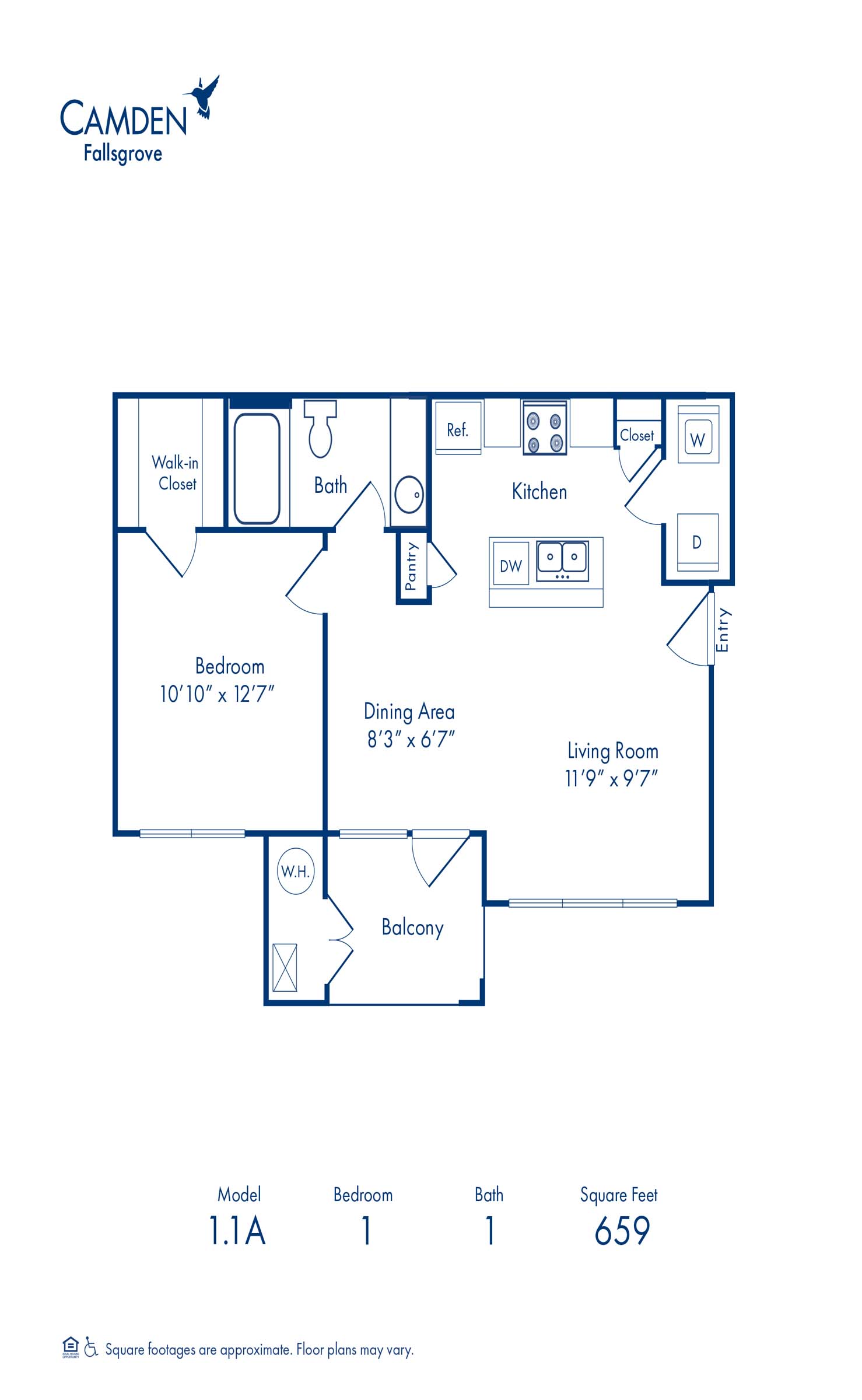 1.1A floor plan