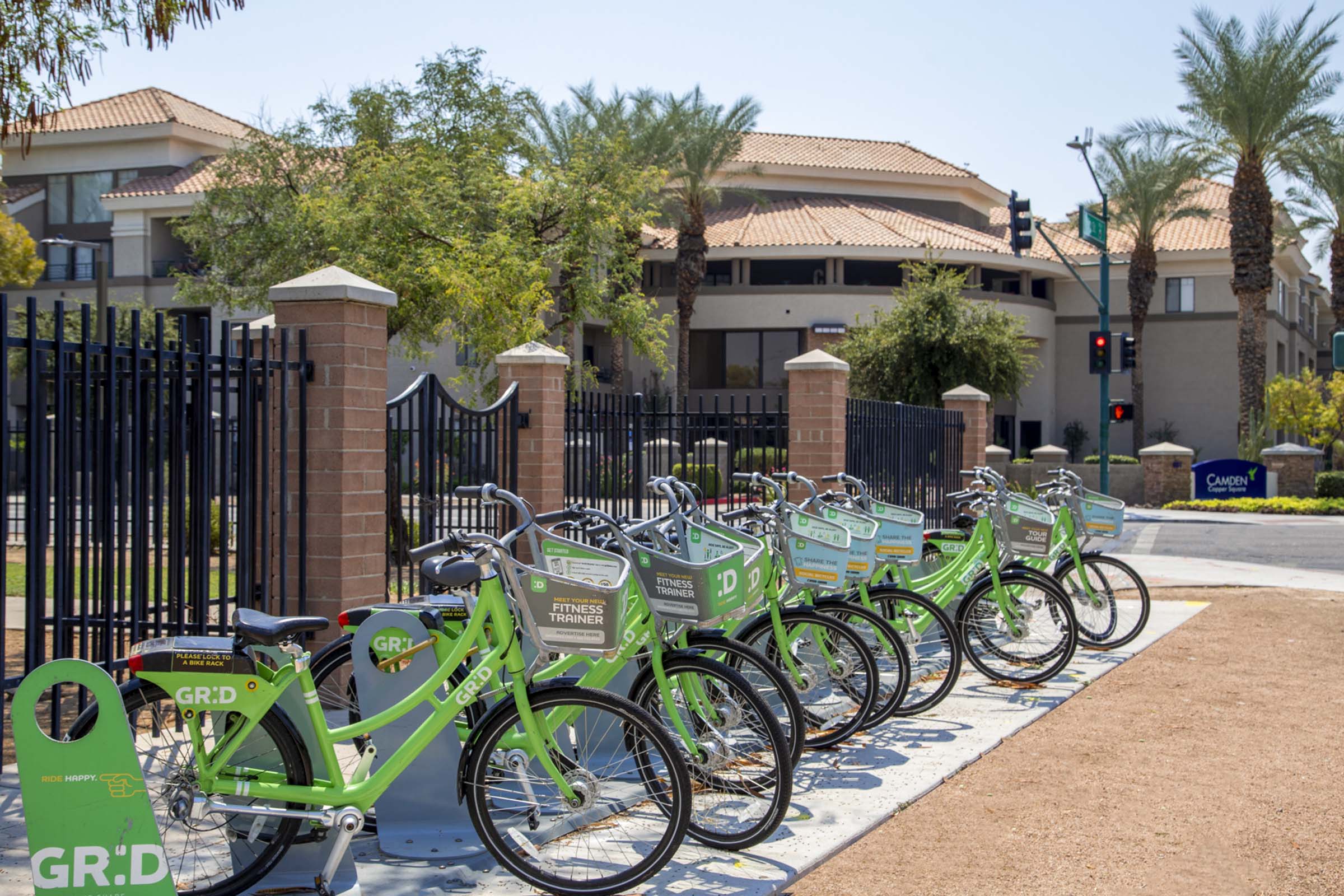 camden copper square apartments phoenix az city bikes