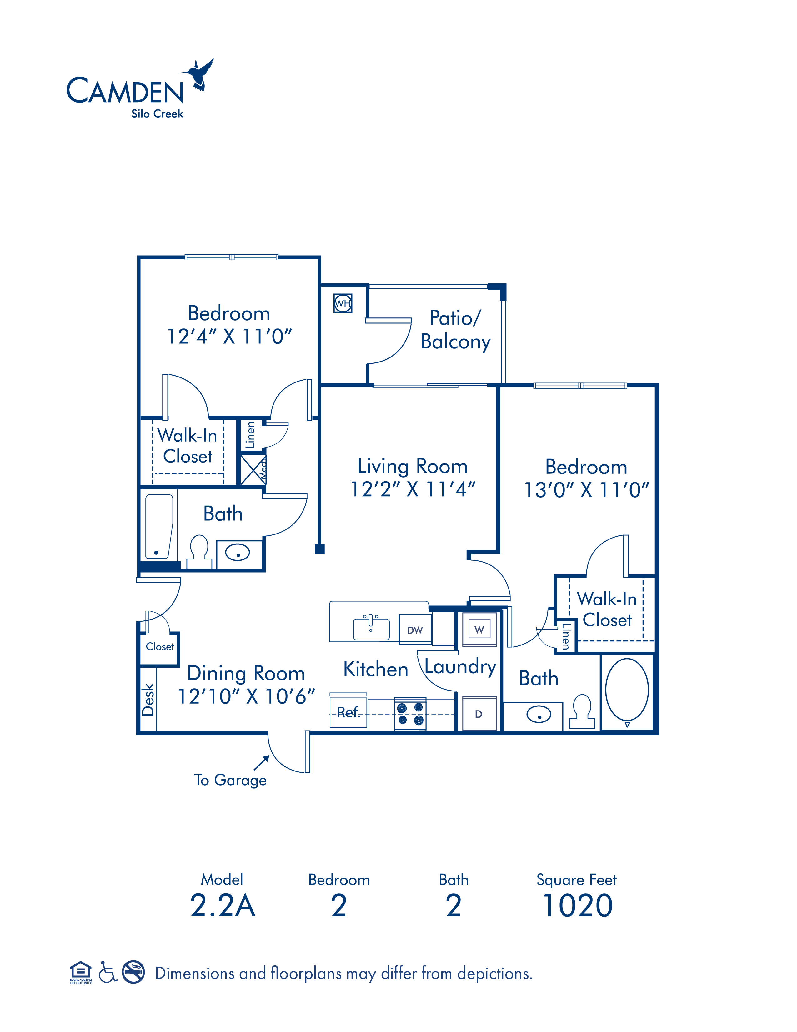 2.2A floor plan