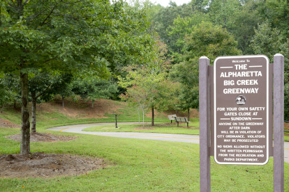 Big Creek Greenway near Camden Deerfield