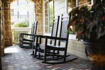 Inviting Front Porch at Camden Downs at Cinco Ranch