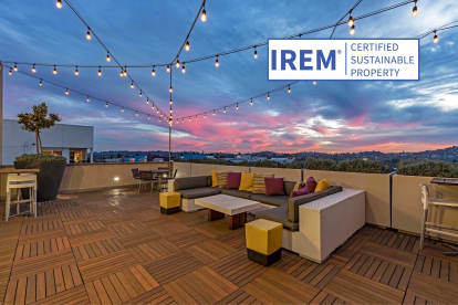 Camden Glendale is an IREM Certified Sustainable Property